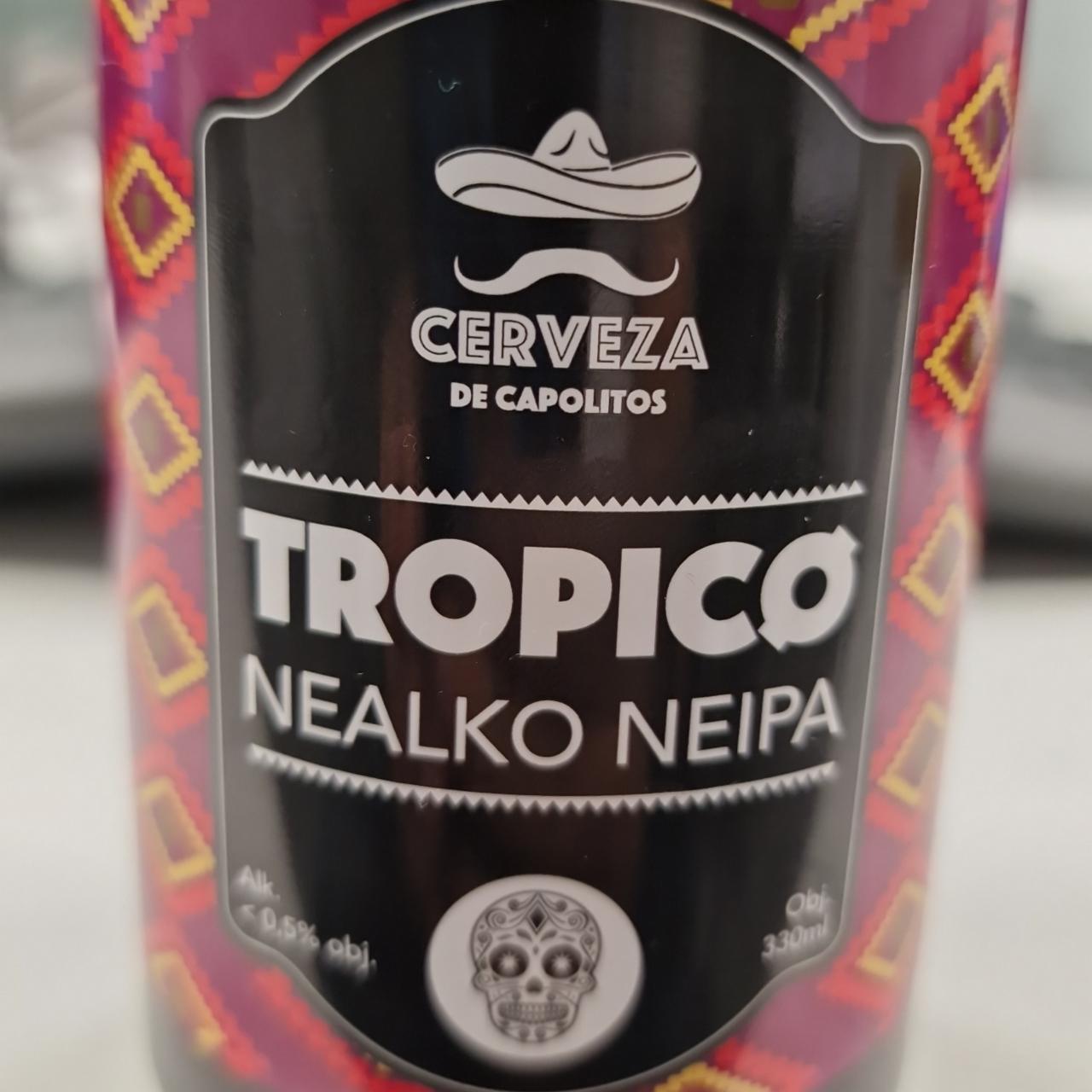 Fotografie - Tropico nealko neipa Cerveza de Capolitos