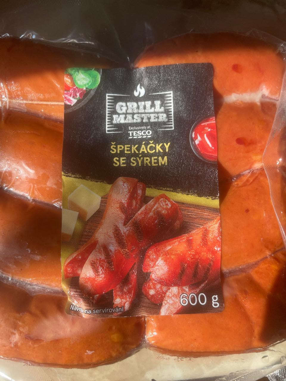 Fotografie - Špekáčky se sýrem Grill master