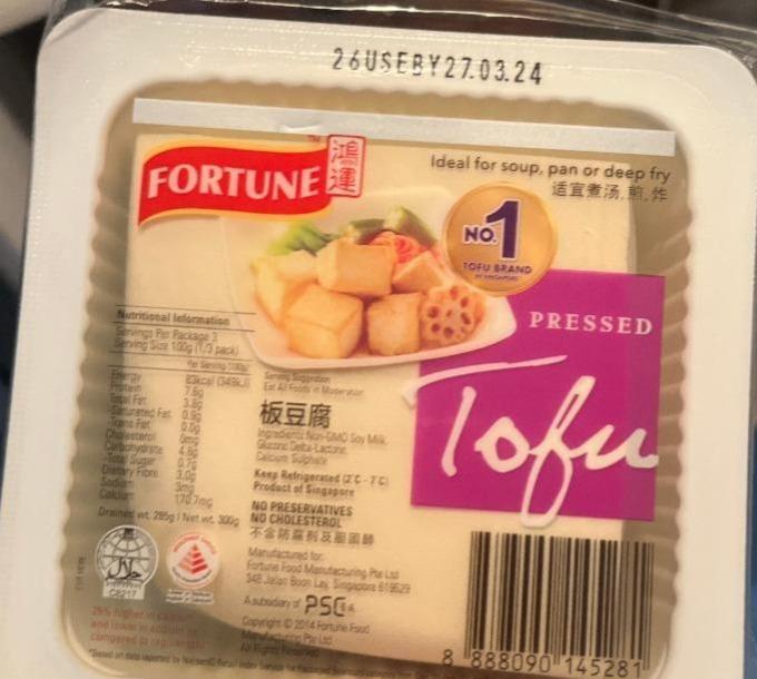 Fotografie - Pressed Tofu Fortune