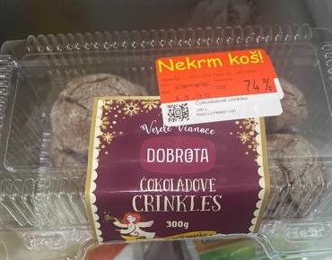 Fotografie - Čokoládové crinkles Dobrota