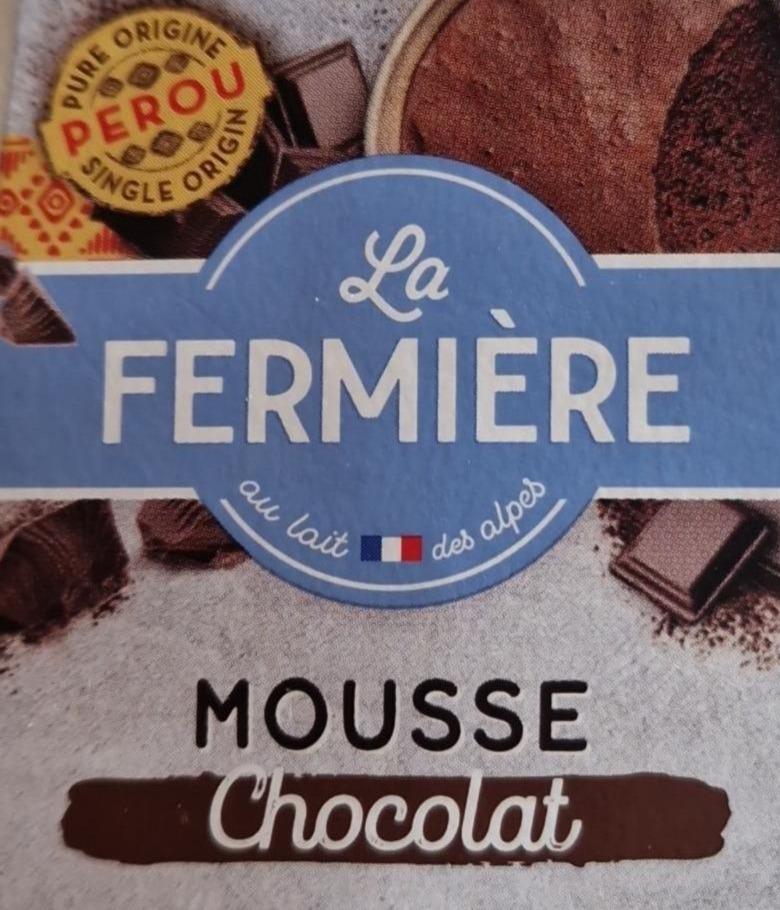 Fotografie - Mousse chocolat La fermiére