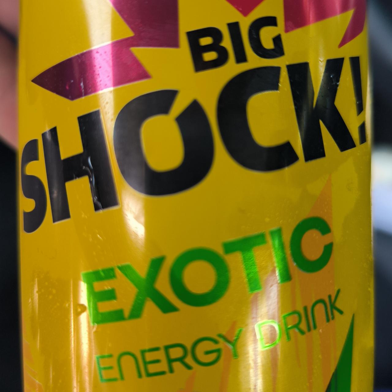 Fotografie - Energy drink exotic Big Shock!