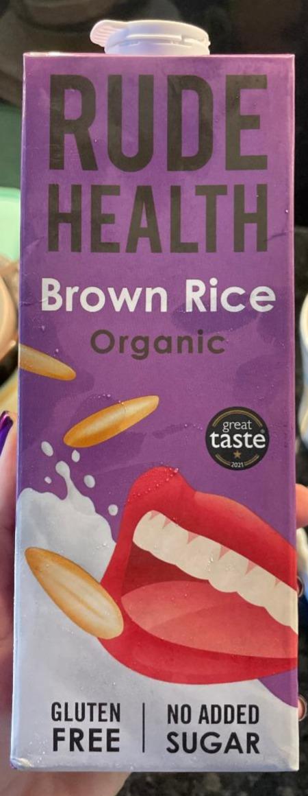 Fotografie - Brown rice organic Rude health