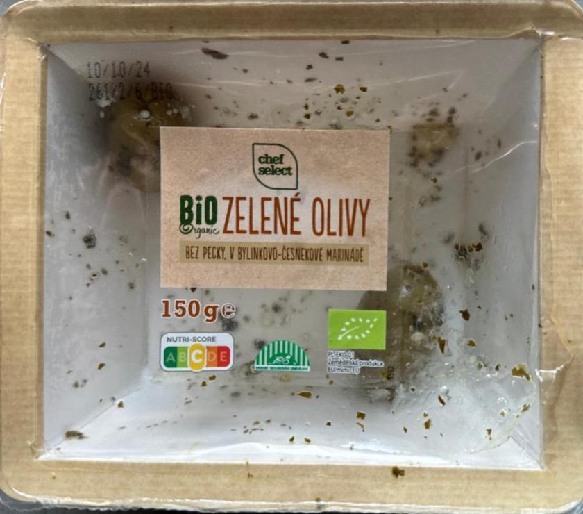 Fotografie - Bio organic zelené olivy Chef Select