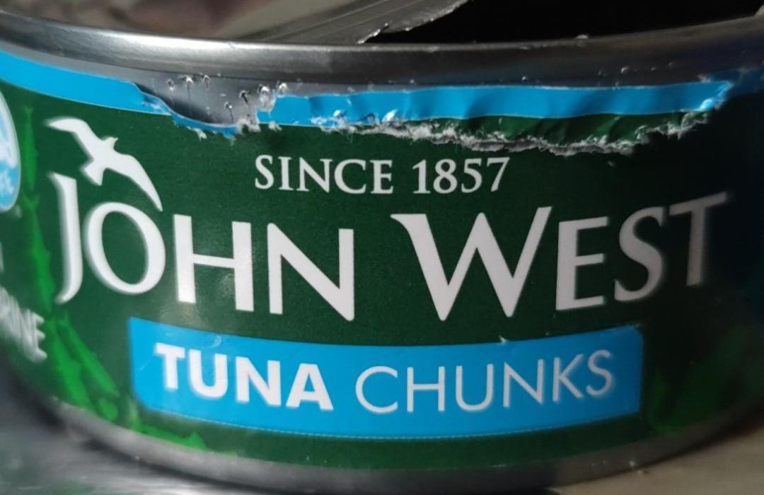 Fotografie - Tuna Chunks in Brine John West