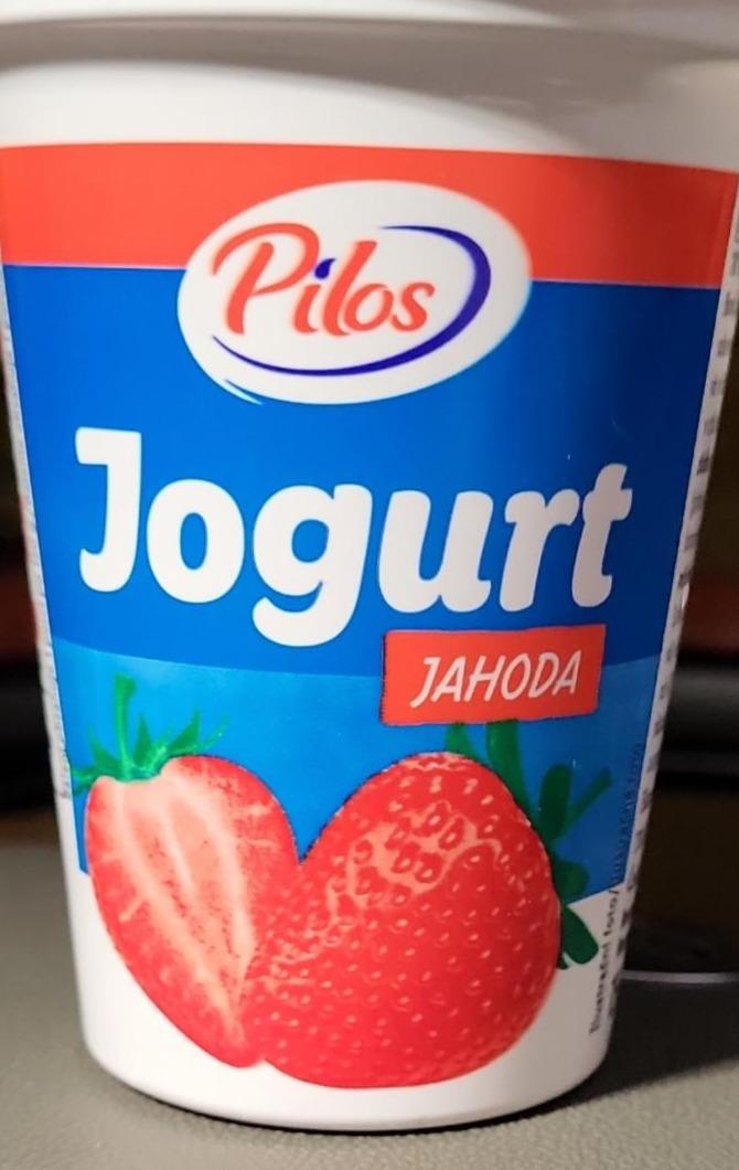 Fotografie - Jogurt jahoda Pilos