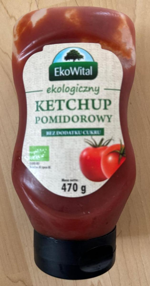 Fotografie - Bio ketchup pomidorowy bez dodatku cukru EkoWital