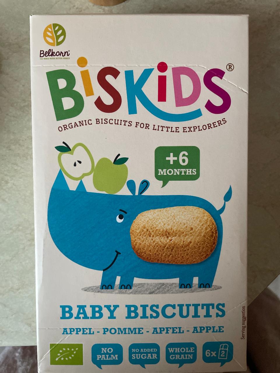 Fotografie - Biskids bio baby biscuits apple Belkorn