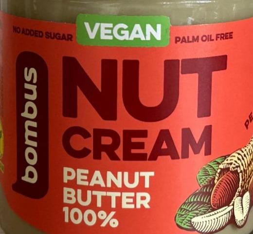 Fotografie - Nut Cream Peanut butter 100% Bombus