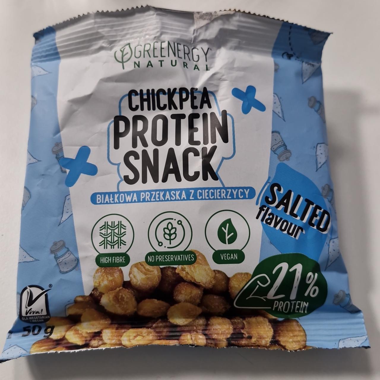 Fotografie - Chickpea protein snack Greenergy