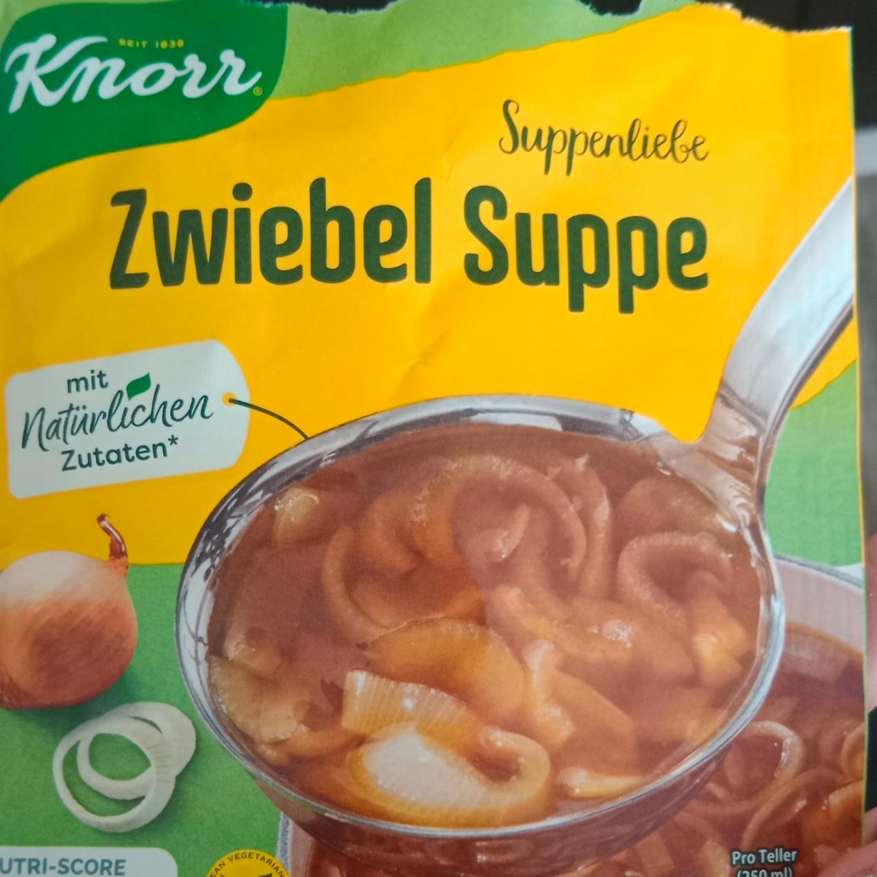 Fotografie - Zwiebel suppe Knorr