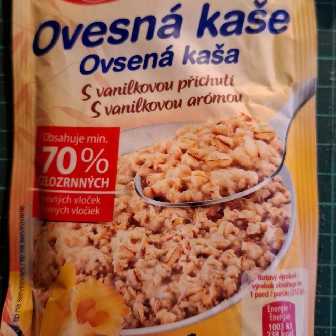 Fotografie - Ovesná kaše s vanilkovou příchutí Dr.Oetker