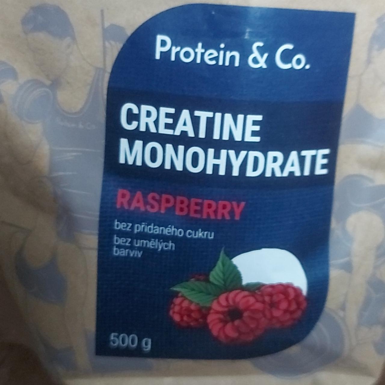 Fotografie - Creatine monohydrate rasberry Protein & Co.