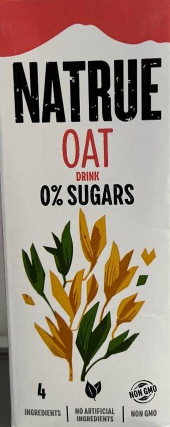 Fotografie - Oat drink 0% sugars Natrue