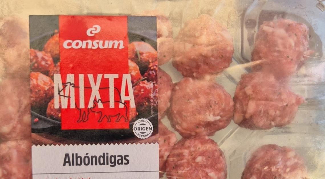 Fotografie - Mixta albóndigas Consum