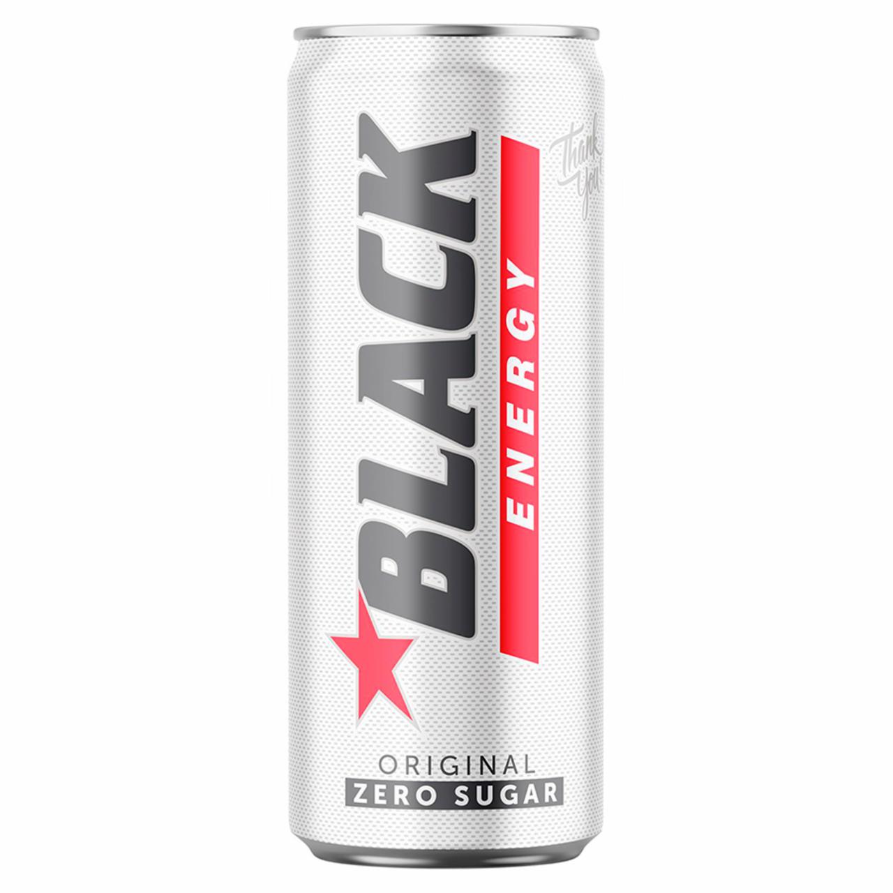 Fotografie - Black Zero Sugar Energy Drink