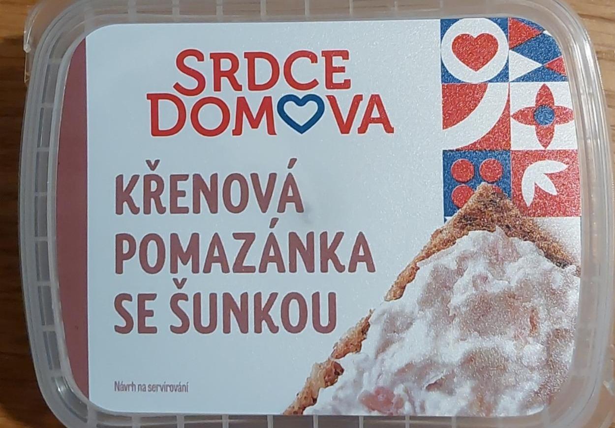 Fotografie - Křenová pomazánka se šunkou Srdce domova