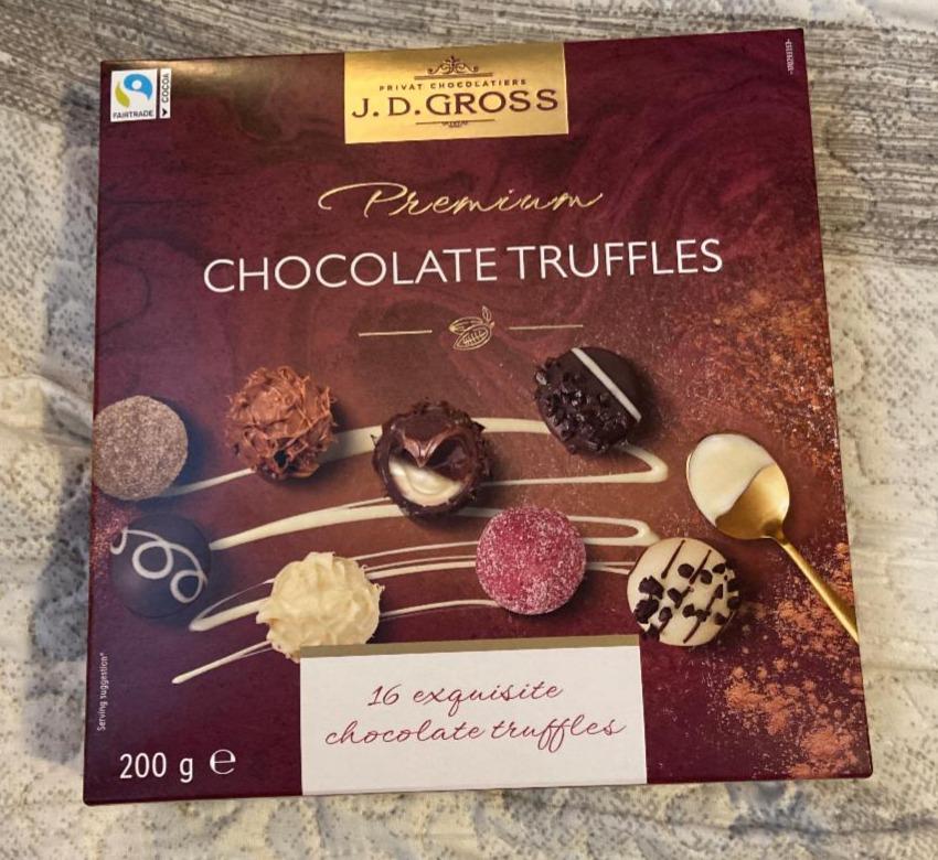 Fotografie - J. D. Gross Premium Chocolate Truffles