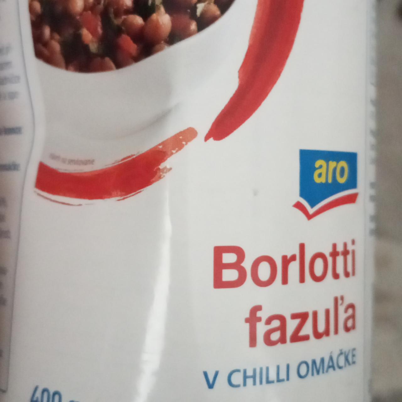 Fotografie - Borlotti fazula v chilli omáčke Aro