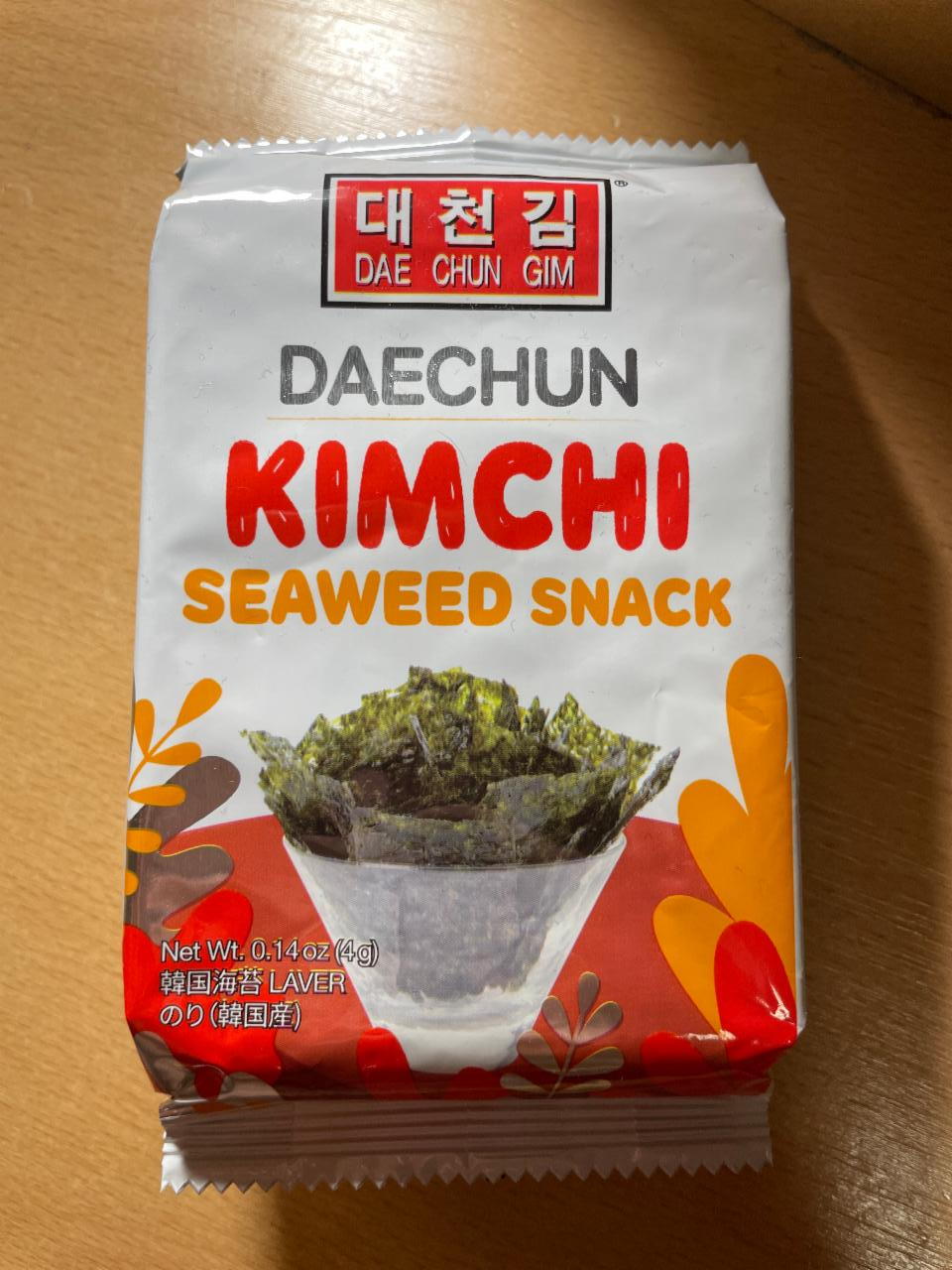 Fotografie - Kimchi seaweed snack Daechun