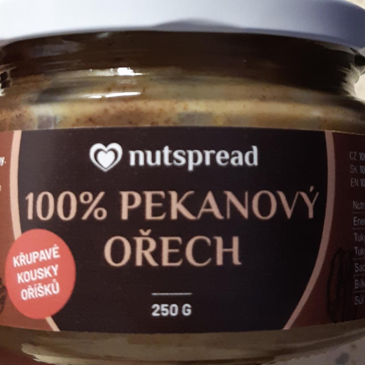 Fotografie - 100% Pekanový ořech Nutspread