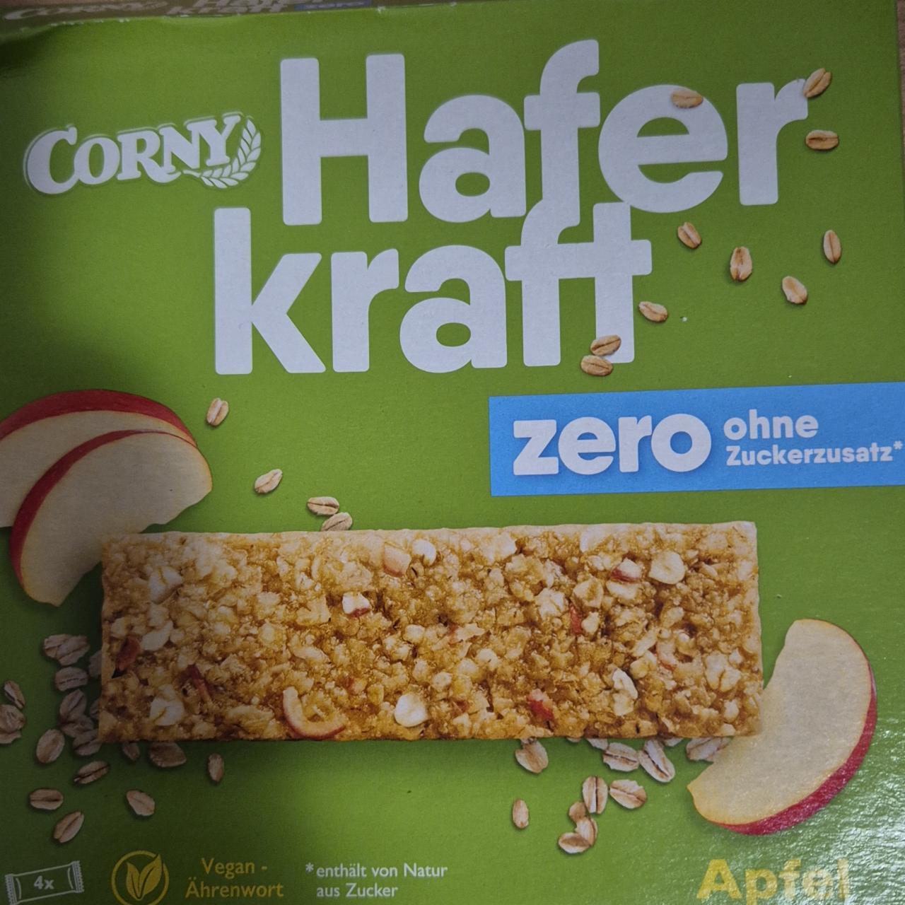 Fotografie - Hafer kraft apfel Corny