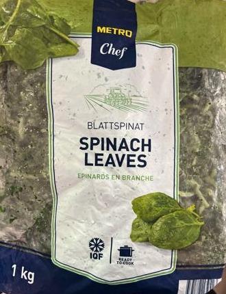 Fotografie - Spinach leaves Metro Chef