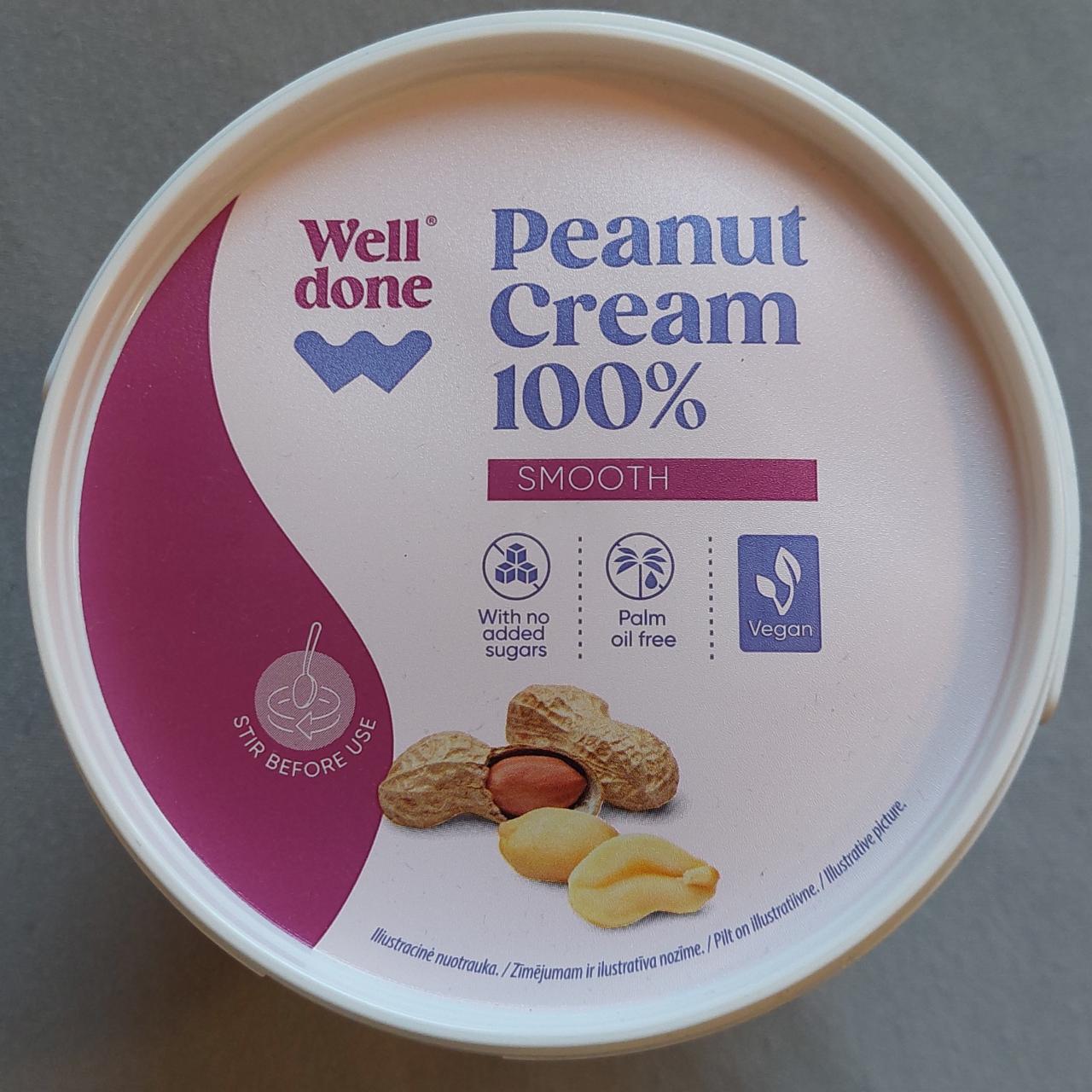 Fotografie - Peanut cream 100% smooth Well done