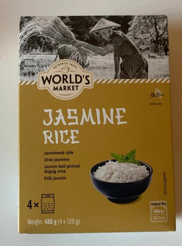 Fotografie - Jasmine rice jasmínová rýže World's market