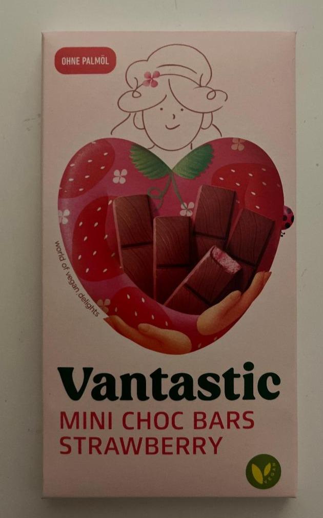 Fotografie - Mini choc bars strawberry Vantastic