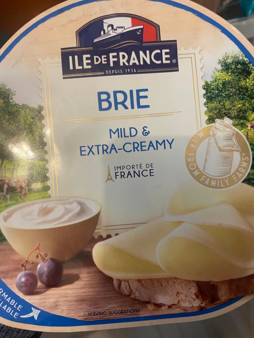 Fotografie - Brie mild & extra-creamy Ile de France