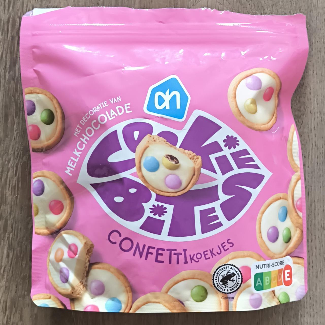 Fotografie - Cookie bites confettikoekjes AH