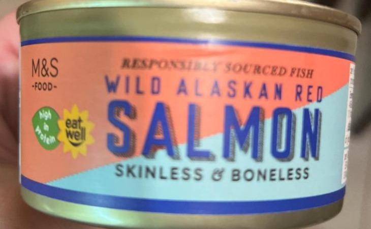 Fotografie - Wild alaskan red salmon M&S Food