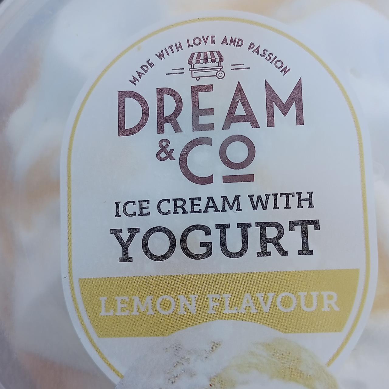 Fotografie - Ice cream with yogurt lemon flavour Dream & Co