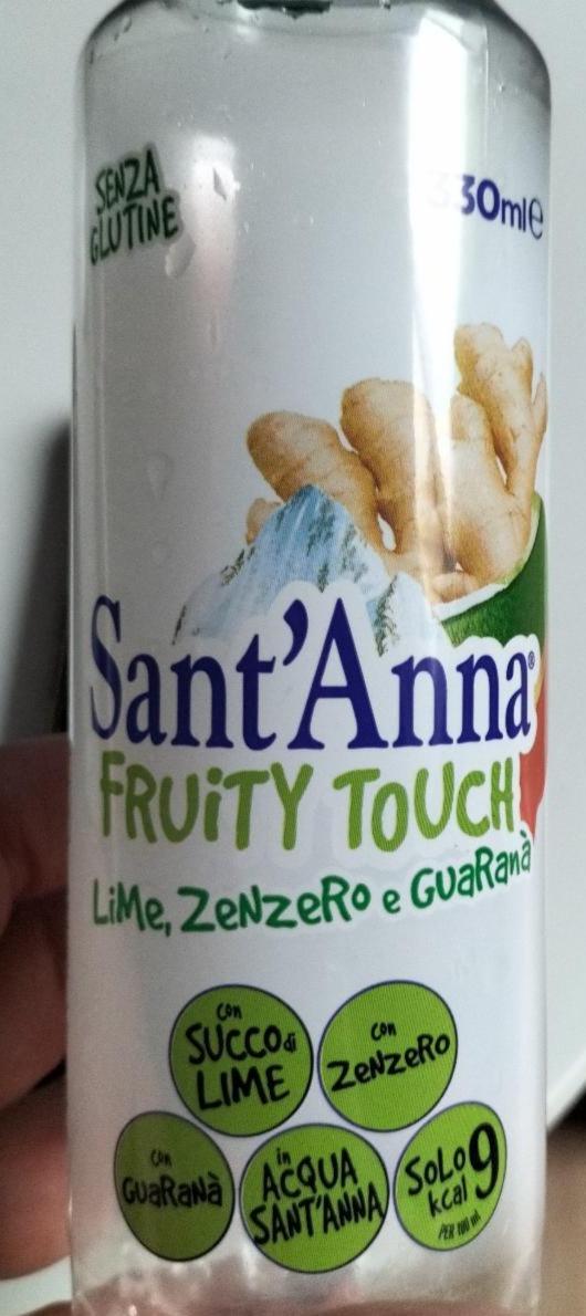 Fotografie - Fruity touch lime, zenzero e guaranà Sant'Anna