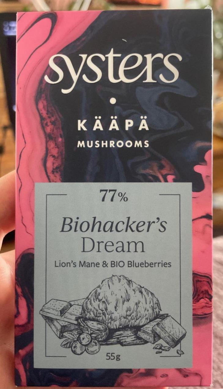 Fotografie - Biohacker's dream lion's mane & bio blueberries 77% Systers