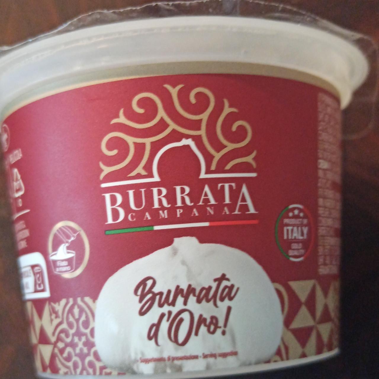 Fotografie - Burrata campana Burrata d' Oro