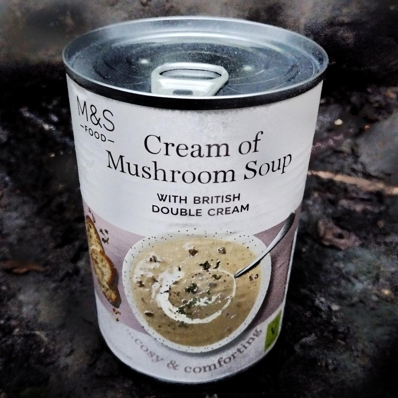 Fotografie - Cream of Mushroom Soup M&S Food