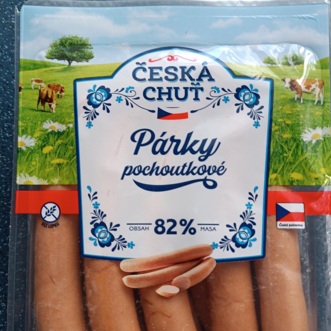 Fotografie - Párky pochoutkové 82% masa Česká chuť