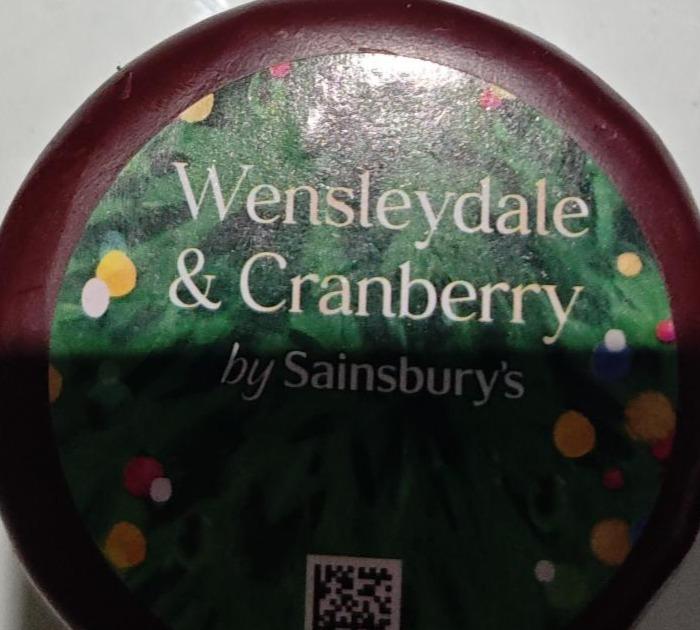 Fotografie - Wensleydale & cranberry Sainsbury's