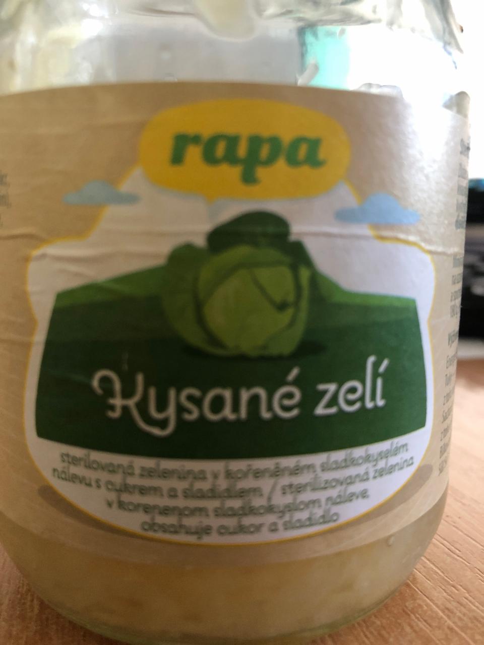 Fotografie - Kysané zelí Rapa