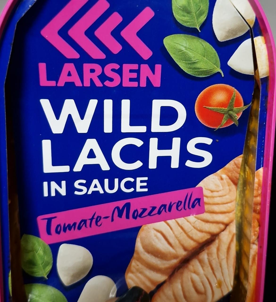 Fotografie - Wild lachs in sauce tomate mozzarella Larsen