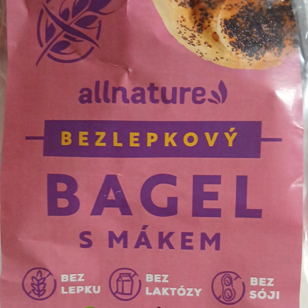 Fotografie - Bezlepkový bagel s mákem Allnature