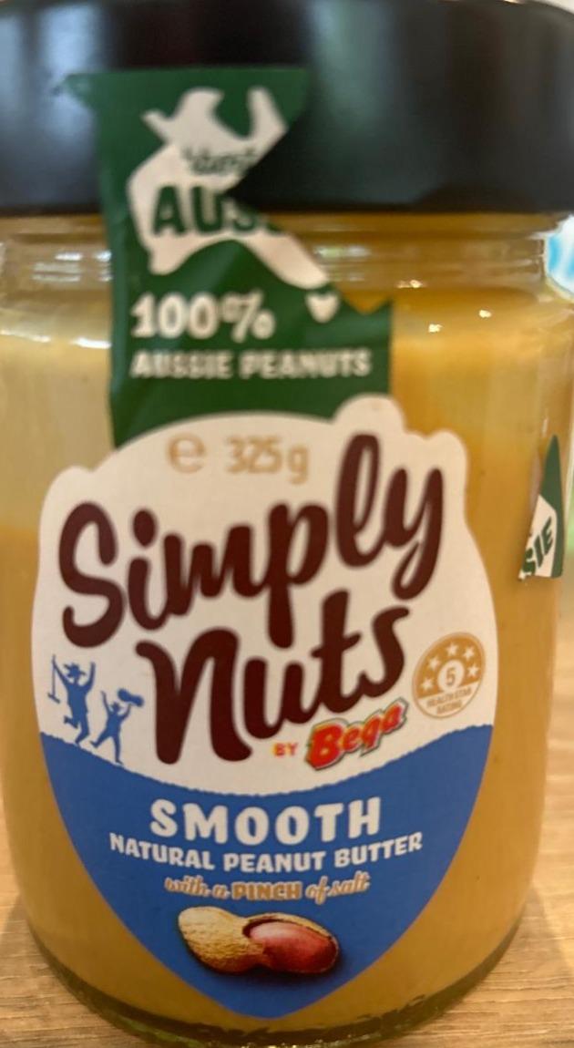 Fotografie - Simply nuts smooth natural peanut butter Bega