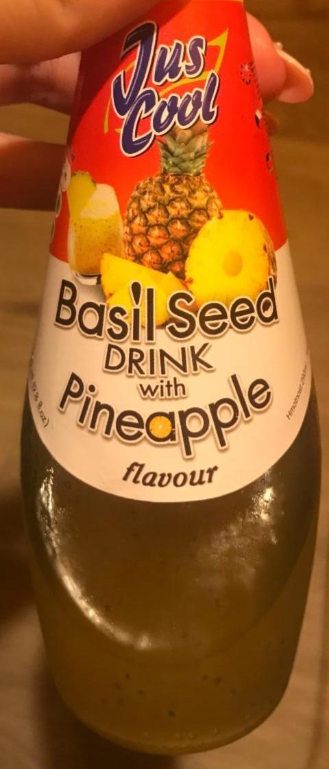 Fotografie - Basil seed drink with pineapple flavour Jus Cool