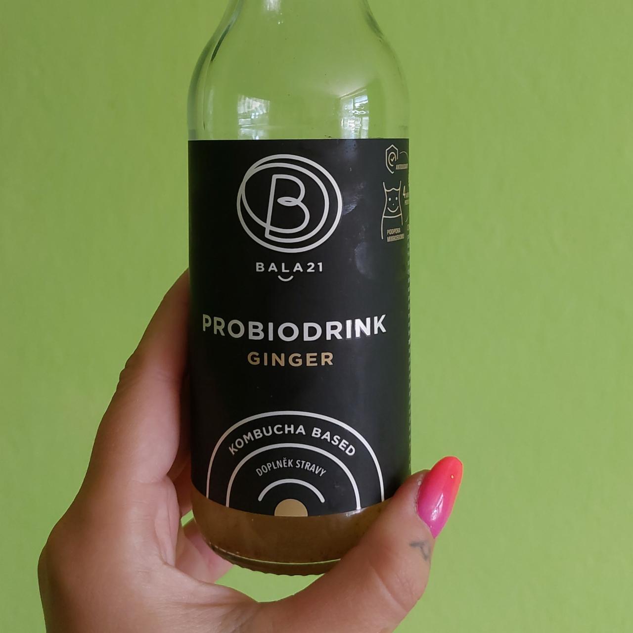 Fotografie - Probiodrink ginger kombucha based Bala21