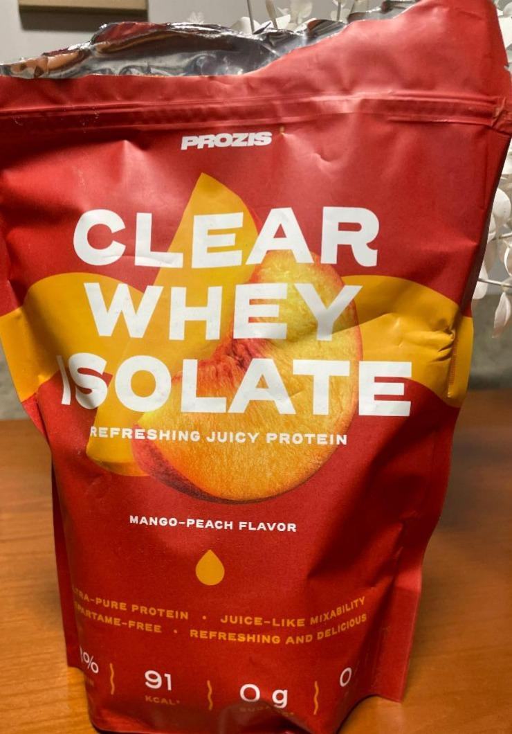 Fotografie - clear whey isolate Prozis