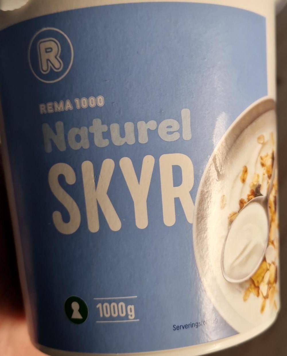 Fotografie - Naturel skyr Rema1000