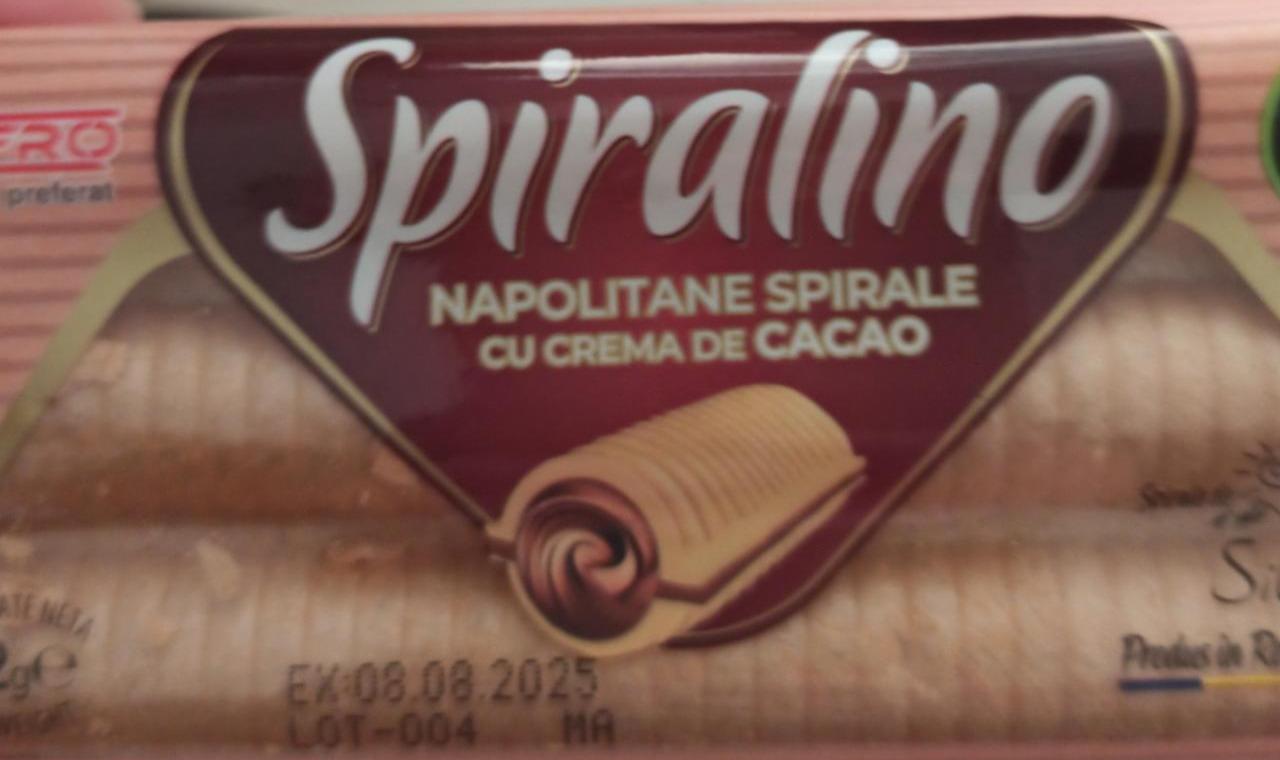 Fotografie - Napolitano spirále cu crema de cacao Spiralino