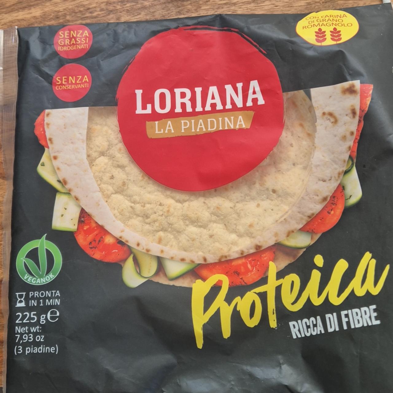 Fotografie - La piadina proteica ricca di fibre Loriana